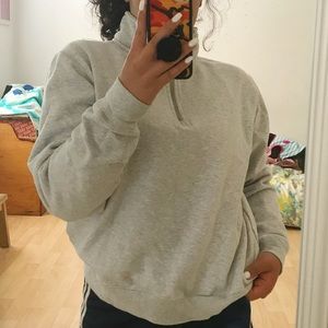 Brandy Melville Gray Sweatshirt